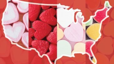 What is the most popular Valentine's Day candy?
