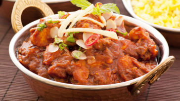 What is the most popular curry dish?