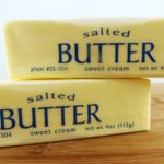 What is the shelf life of garlic butter?