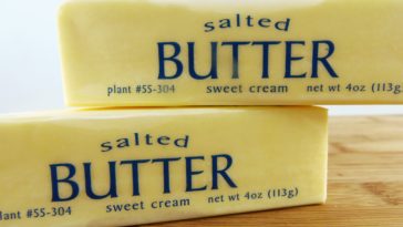 What is the shelf life of garlic butter?