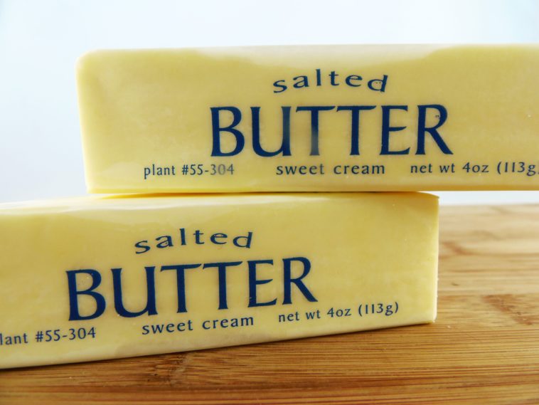 What is the shelf life of garlic butter?