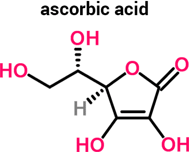 What is the side effect of ascorbic acid?
