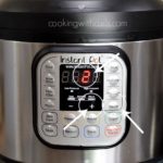 What is the steam setting on Instant Pot?
