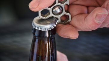 What is the top part of a bottle opener?
