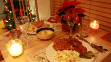What is the traditional meal for Christmas Eve?