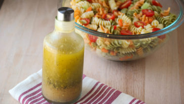 What is zesty Italian dressing made of?