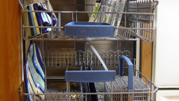 What items should not be washed in the dishwasher?