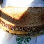 What kind of cheese is in the Starbucks grilled cheese?