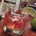 What mixer goes with strawberry and lime gin?