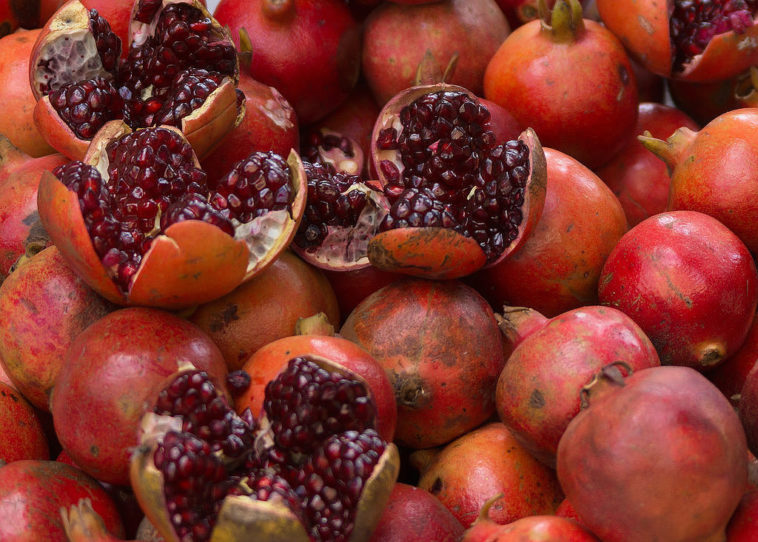 What part of the pomegranate do you eat?