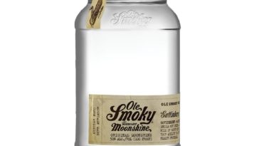What proof is moonshine?
