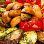 What rack is best for roasting vegetables?