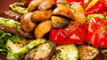 What rack is best for roasting vegetables?