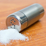 What removes salt from the body?