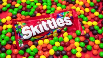 What shape are Skittles?