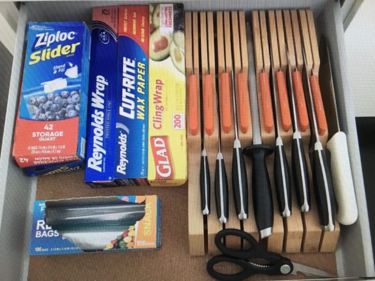 What should I use to line drawers?