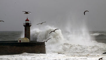 What should you do if you are caught in a snow storm?