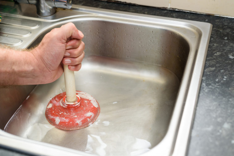 What should you not put down a drain?
