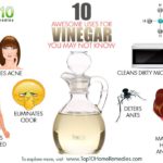 What should you not use vinegar on?