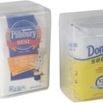 What size container do I need for a 5 lb bag of flour?