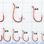 What size hook is bigger 4 or 6?