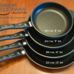 What size is a standard frying pan?