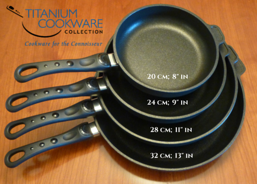 What size is a standard frying pan?