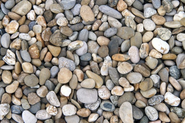 What size river rock is best for landscaping?