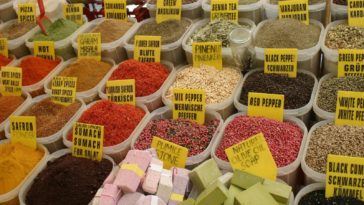 What spice is Turkey known for?