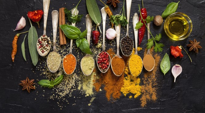 What spices have no calories?