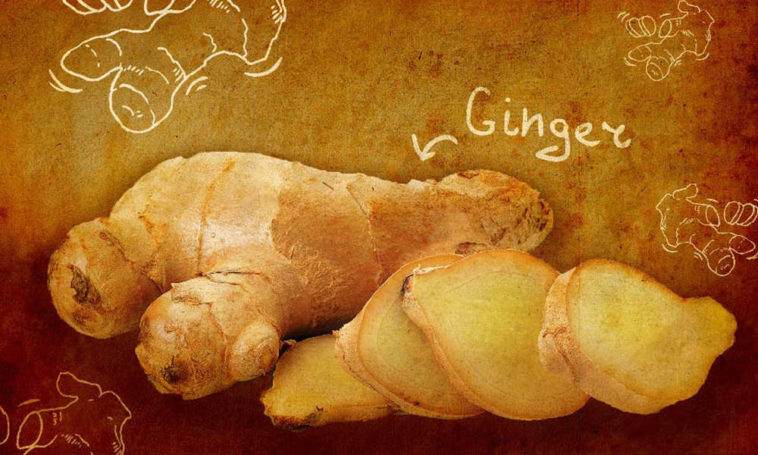 What spices work well with ginger?