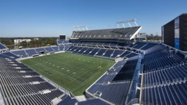 What team plays at Camping World Stadium?