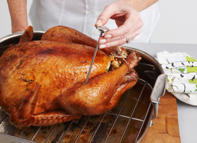 What temperature do you cook turkey at?