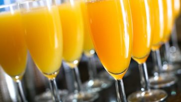 What time of day do you drink mimosas?