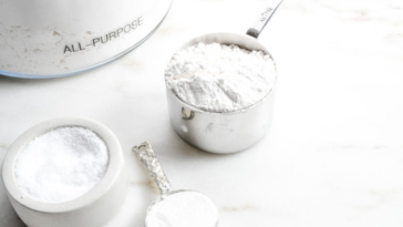 What to add to spelt flour to make it self-raising?