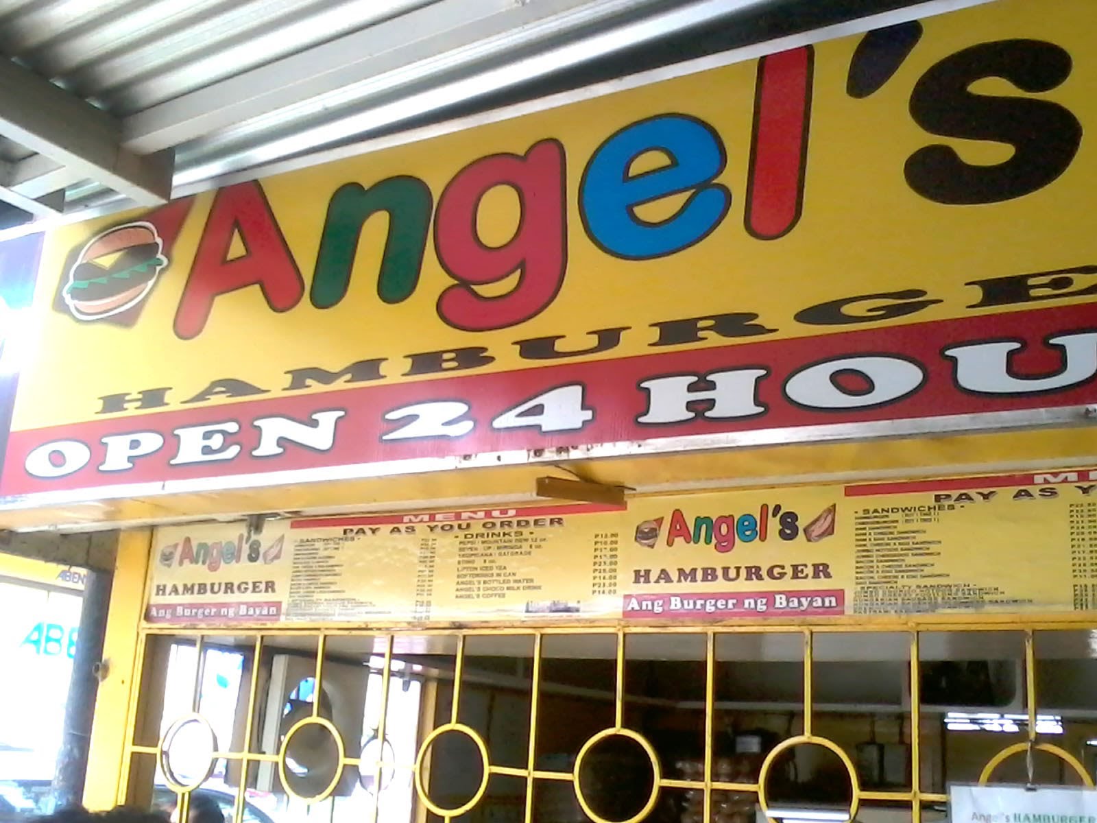 business plan of angels burger
