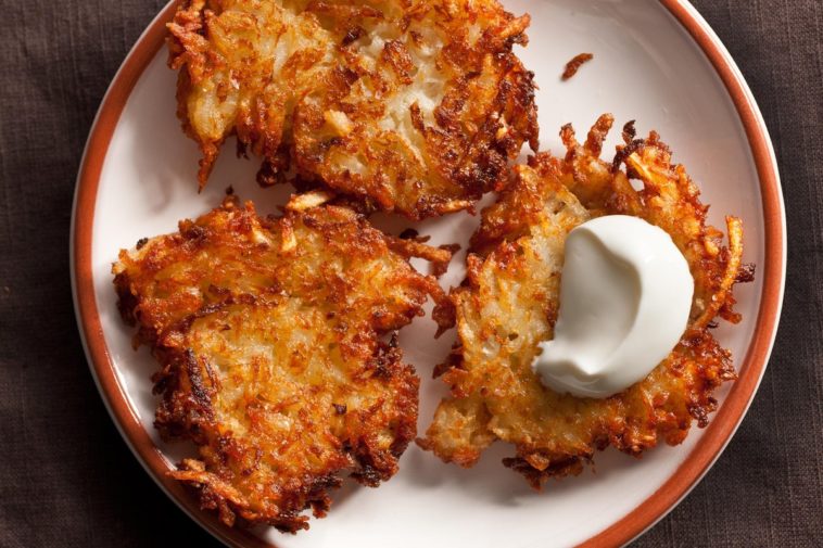 What type of potato is best for latkes?