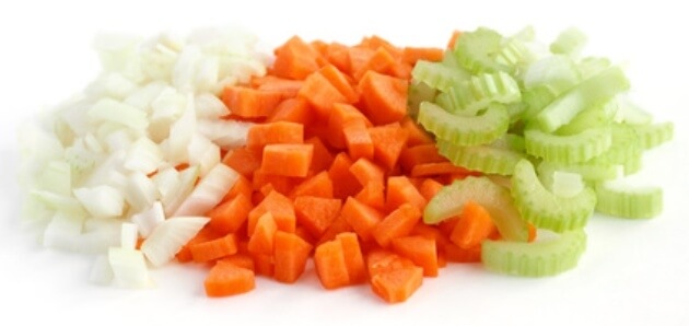 What vegetables can be chopped ahead of time?