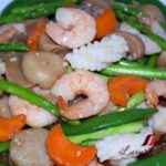 What vegetables go best with seafood?