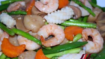 What vegetables go best with seafood?