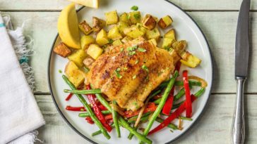 What veggies go with catfish?