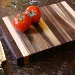 What wood should not be used for cutting boards?