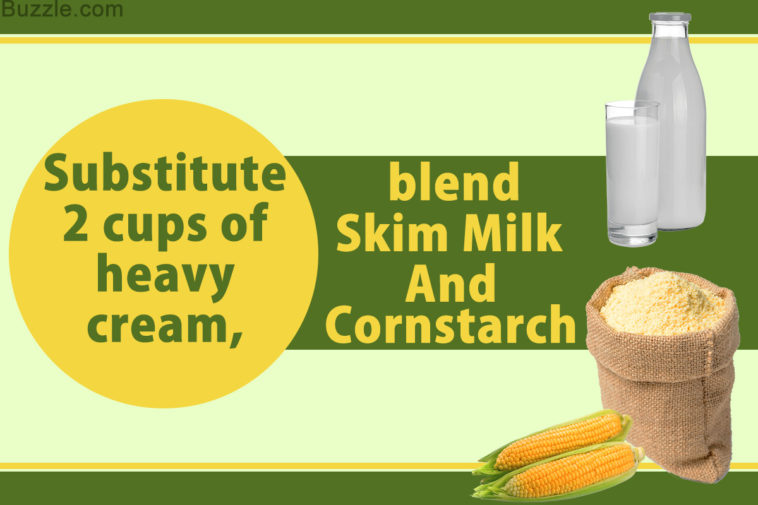 What's a good substitute for heavy cream?