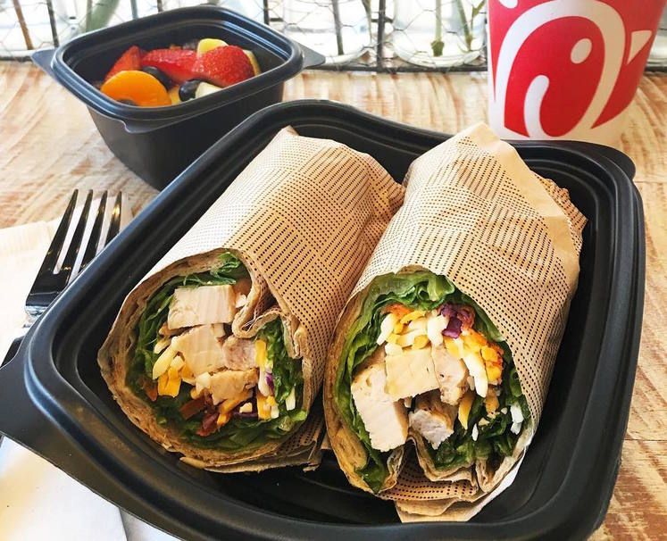 What's a healthy fast food lunch?