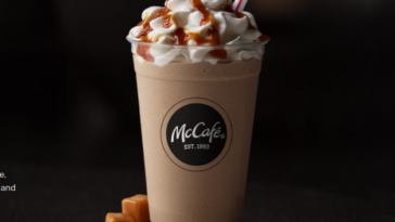 What's in a frappe at McDonald's?