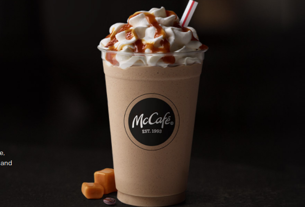 What's in a frappe at McDonald's?