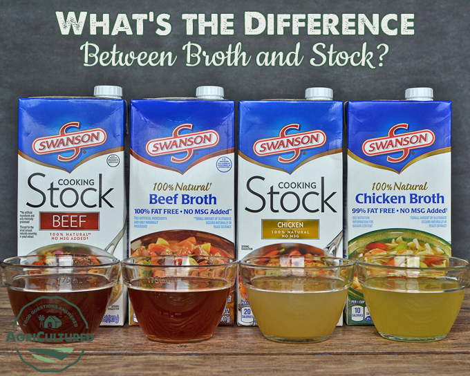 What's the difference between bouillon and stock?