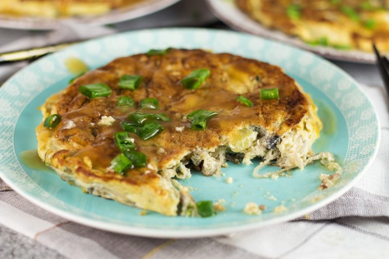What's vegetable egg foo young?