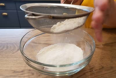 When should you not sift flour?