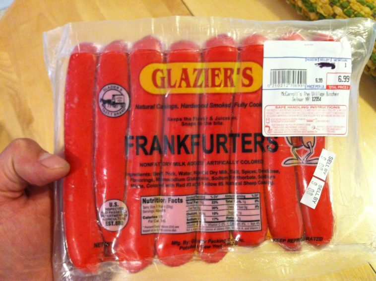 Where are Glazier hotdogs made?